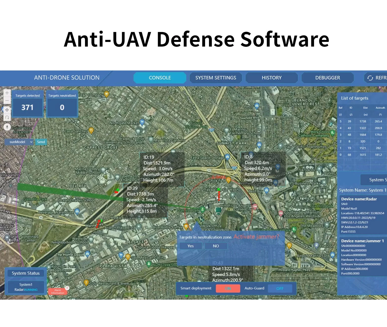 Drone Detection Radar AXPD5000 - Drone Defense - 4